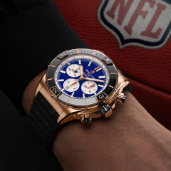 Breitling Super Chronomat B01 44 Buffalo Bills Red Gold Watch