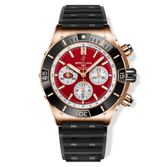 Breitling Super Chronomat B01 44 San Francisco 49ers Red Gold Watch