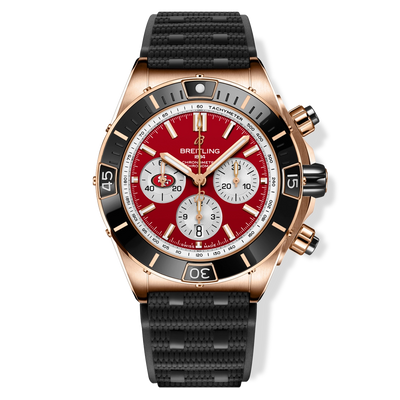 Breitling Super Chronomat B01 44 San Francisco 49ers Red Gold Watch - Breitling product