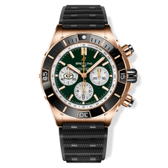 Breitling Super Chronomat B01 44 Green Bay Packers Red Gold Watch