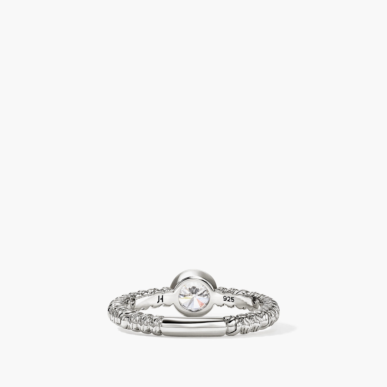 John Hardy Lovestruck Heishi Diamond Ring