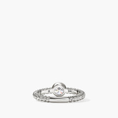 John Hardy Lovestruck Heishi Diamond Ring