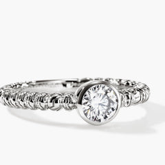 John Hardy Lovestruck Heishi Diamond Ring