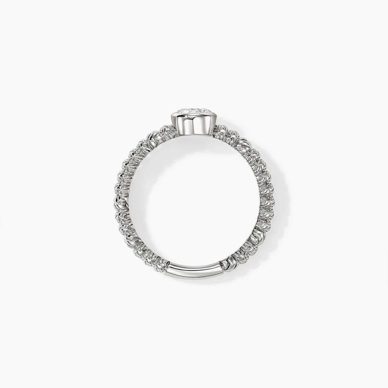 John Hardy Lovestruck Heishi Diamond Ring