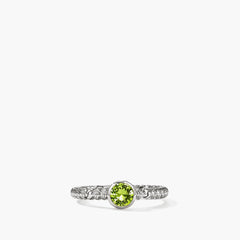 John Hardy Heishi Gem Peridot Ring