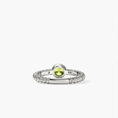 John Hardy Heishi Gem Peridot Ring
