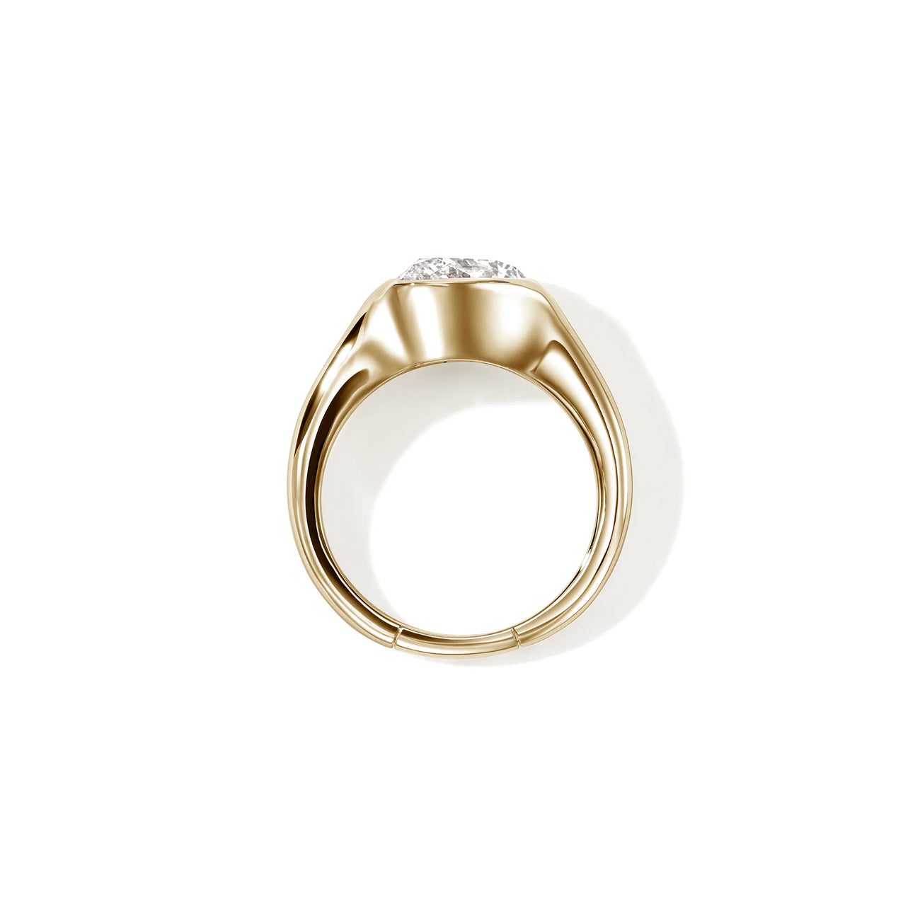 John Hardy Gold Lovestruck 2.50ctw Lab Grown Ring