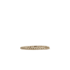 John Hardy Icon Gold 1.8mm Chain Ring
