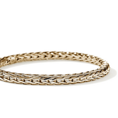 John Hardy Icon Gold 1.8mm Chain Ring