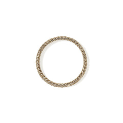 John Hardy Icon Gold 1.8mm Chain Ring