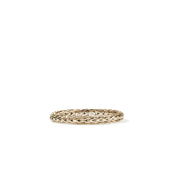 John Hardy Icon Gold 2.5mm Chain Ring