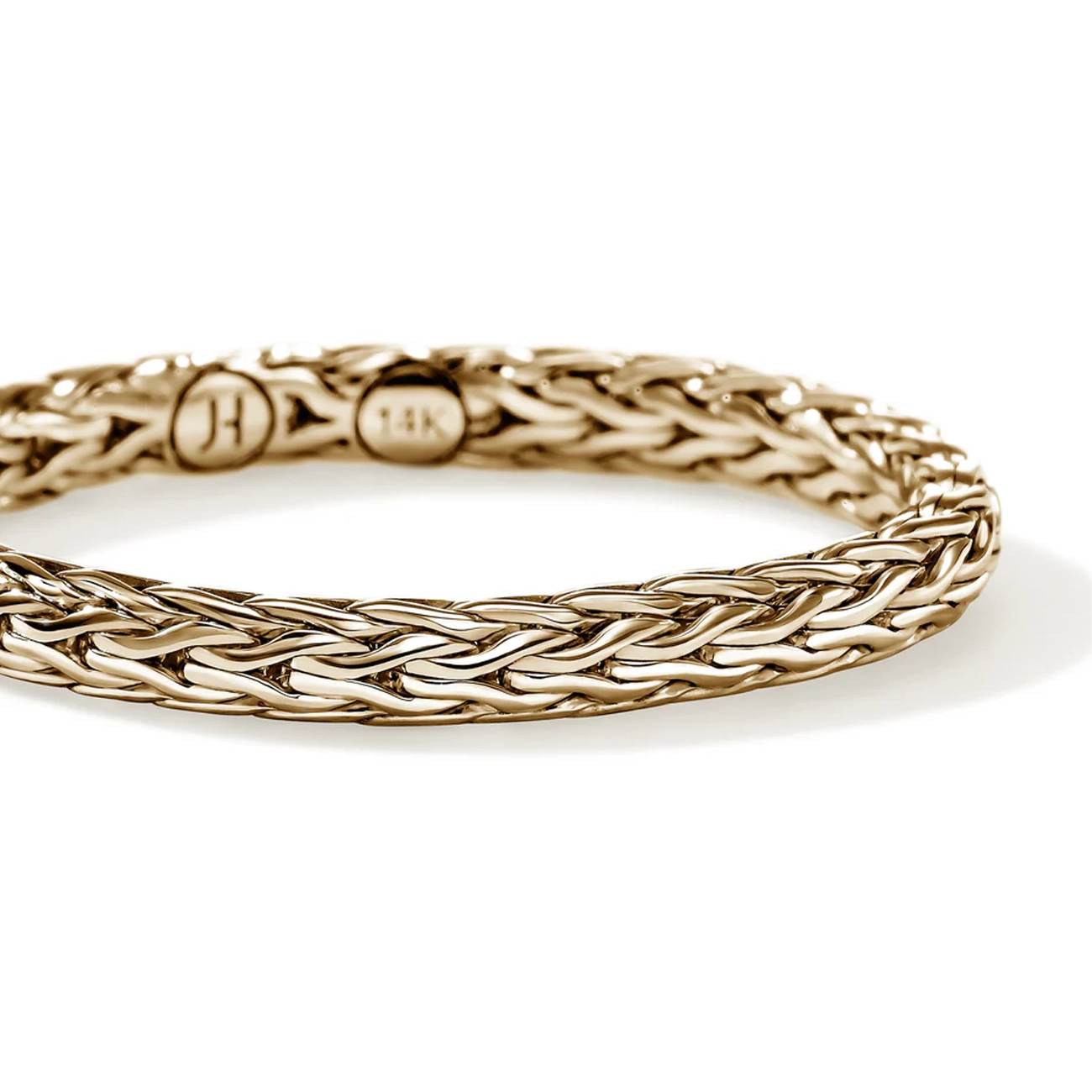 John Hardy Icon Gold 2.5mm Chain Ring