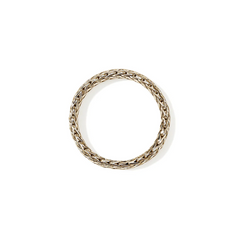 John Hardy Icon Gold 2.5mm Chain Ring