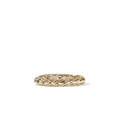 John Hardy Icon Gold 3.5mm Chain Ring