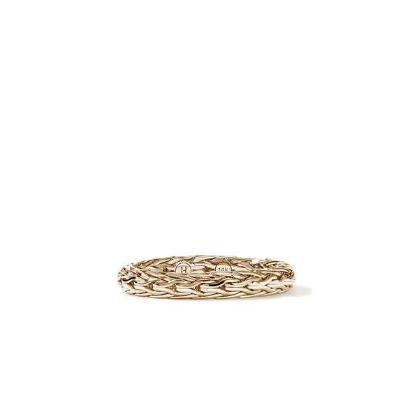 John Hardy Icon Gold 3.5mm Chain Ring
