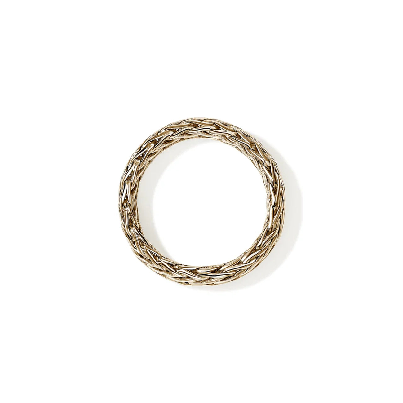 John Hardy Icon Gold 3.5mm Chain Ring
