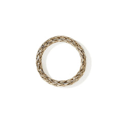 John Hardy Icon Gold 3.5mm Chain Ring