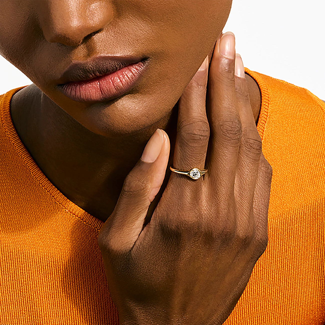 John Hardy Lovestruck 0.75ctw Gold ring
