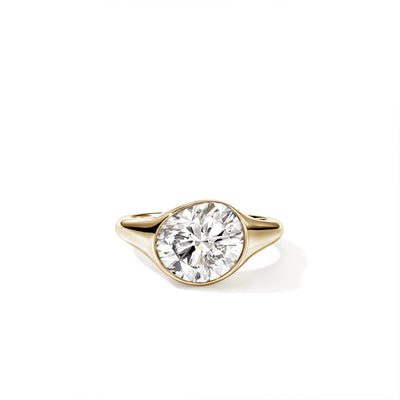 John Hardy Lovestruck 4 Carat Lab Grown Gold Signet Ring - John Hardy product