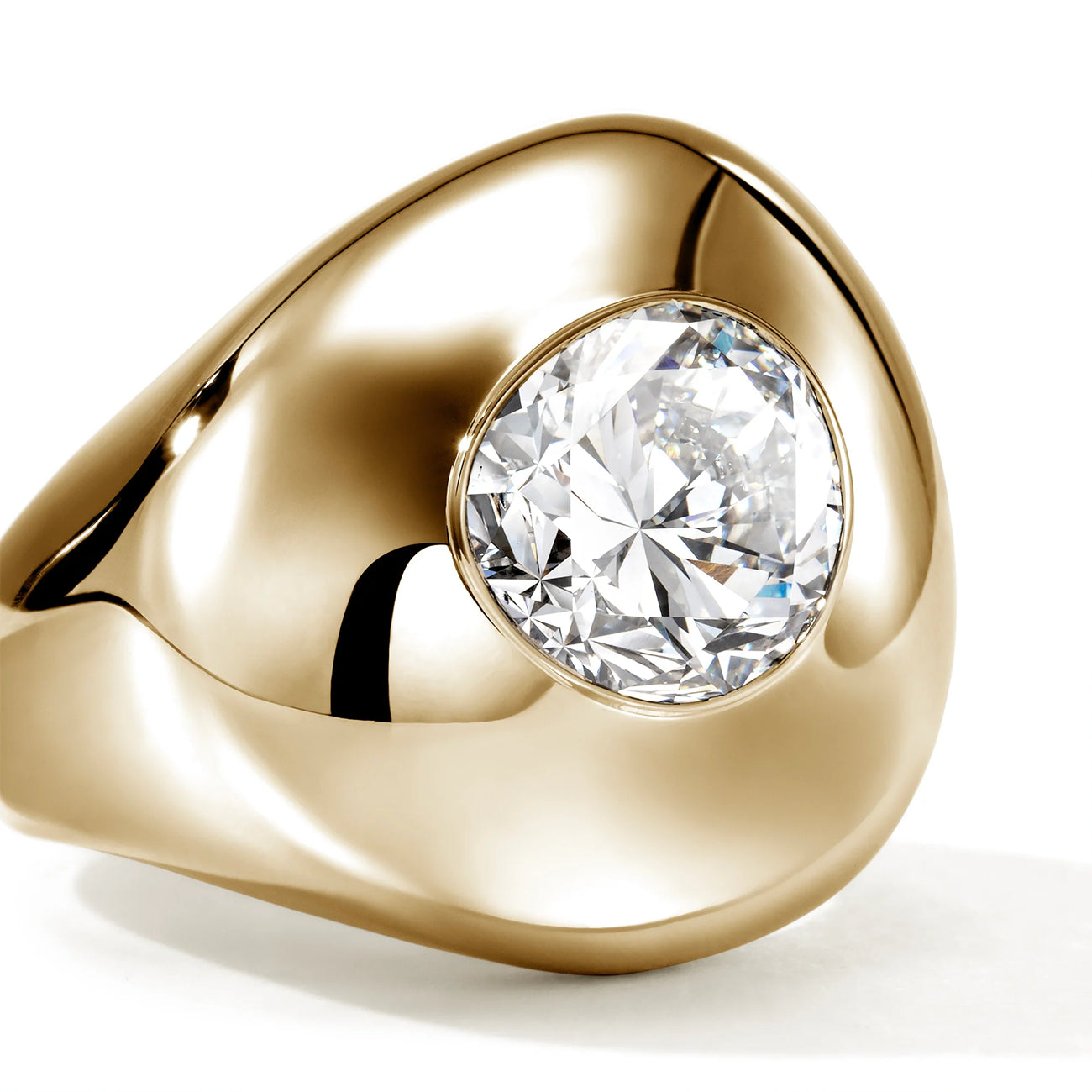 John Hardy Gold Lovestruck Pebble Ring