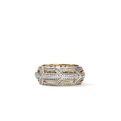 John Hardy Icon 50 Diamond Pave 8mm Ring - John Hardy product