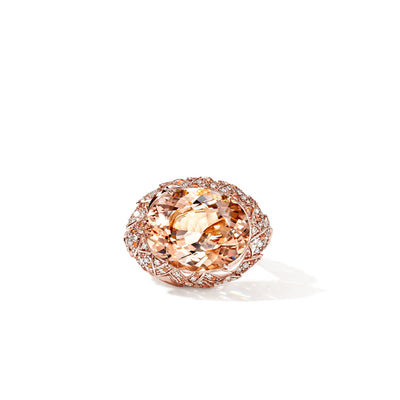 John Hardy Artisan Series Naga Morganite Cocktail Ring - J.R.DUNN product