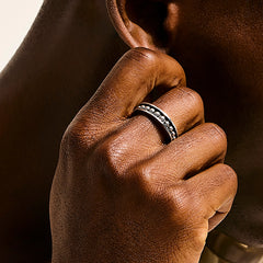 John Hardy Nailhead Silver 5mm Band Ring