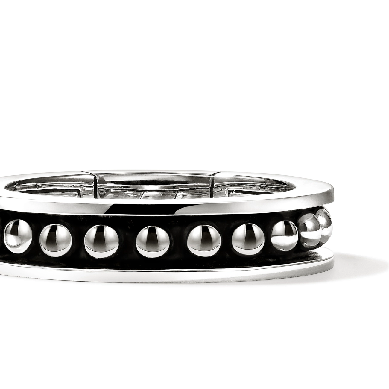 John Hardy Nailhead Silver 5mm Band Ring