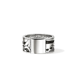 John Hardy Legends Gold and Silver 11.5mm Ring