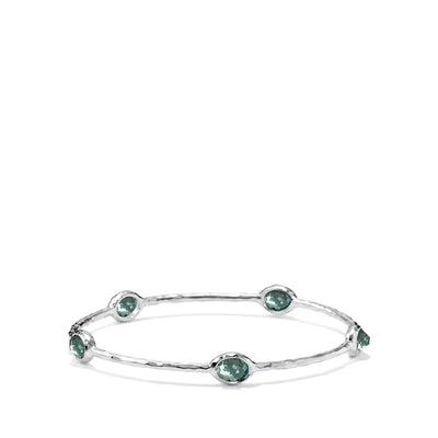 Ippolita Rock Candy 5-Stone Blue Topaz and Pyrite Doublet Bangle - Ippolita product