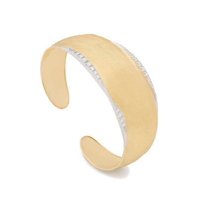 Marco Bicego Lunaria Yellow Gold Diamond Bangle - Marco Bicego product