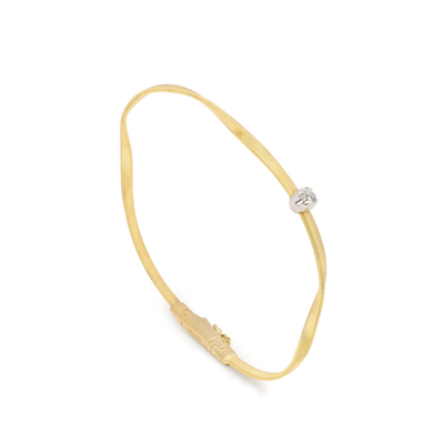 Marco Bicego Marrakech Diamond Station Coil Bangle Bracelet - Marco Bicego product