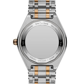 Breitling Chronomat B10 36 Two Tone - White Mother of Pearl Dial
