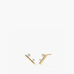 Hearts On Fire BARRE Floating Diamond Climber Earrings