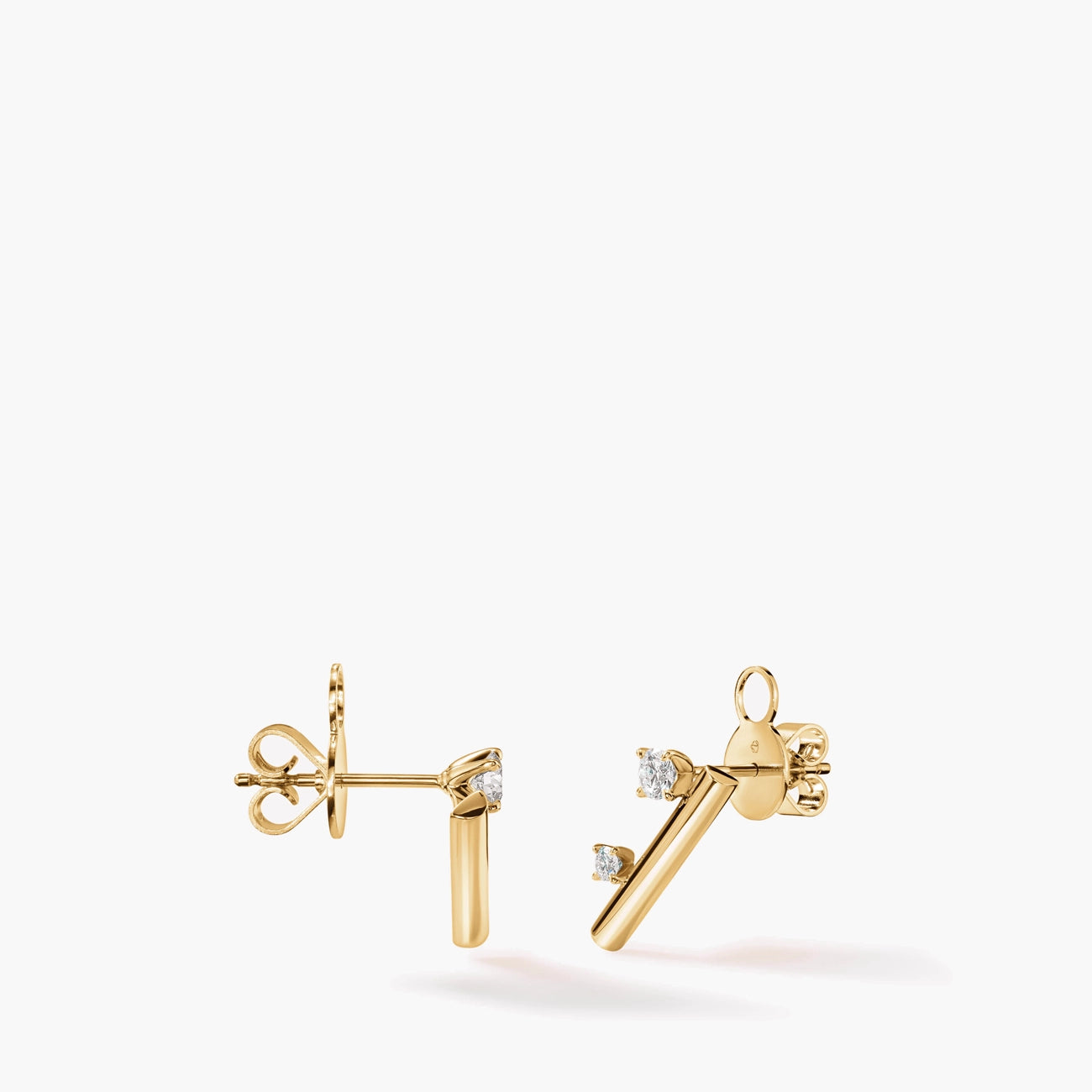 Hearts On Fire BARRE Floating Diamond Climber Earrings