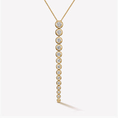 Hearts on Fire Convertible Circle Pendant Necklace