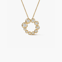 Hearts on Fire DREAM Circle Pendant Necklace