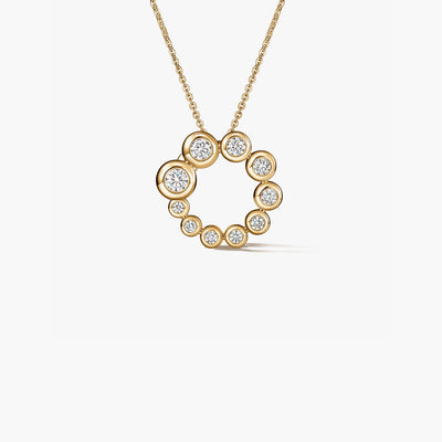 Hearts on Fire DREAM Circle Pendant Necklace - J.R.DUNN product
