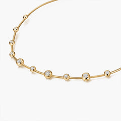 Hearts on Fire DREAM Floating Choker Necklace