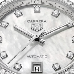 TAG Heuer Carrera Date Watch with Diamond Bezel - 36mm