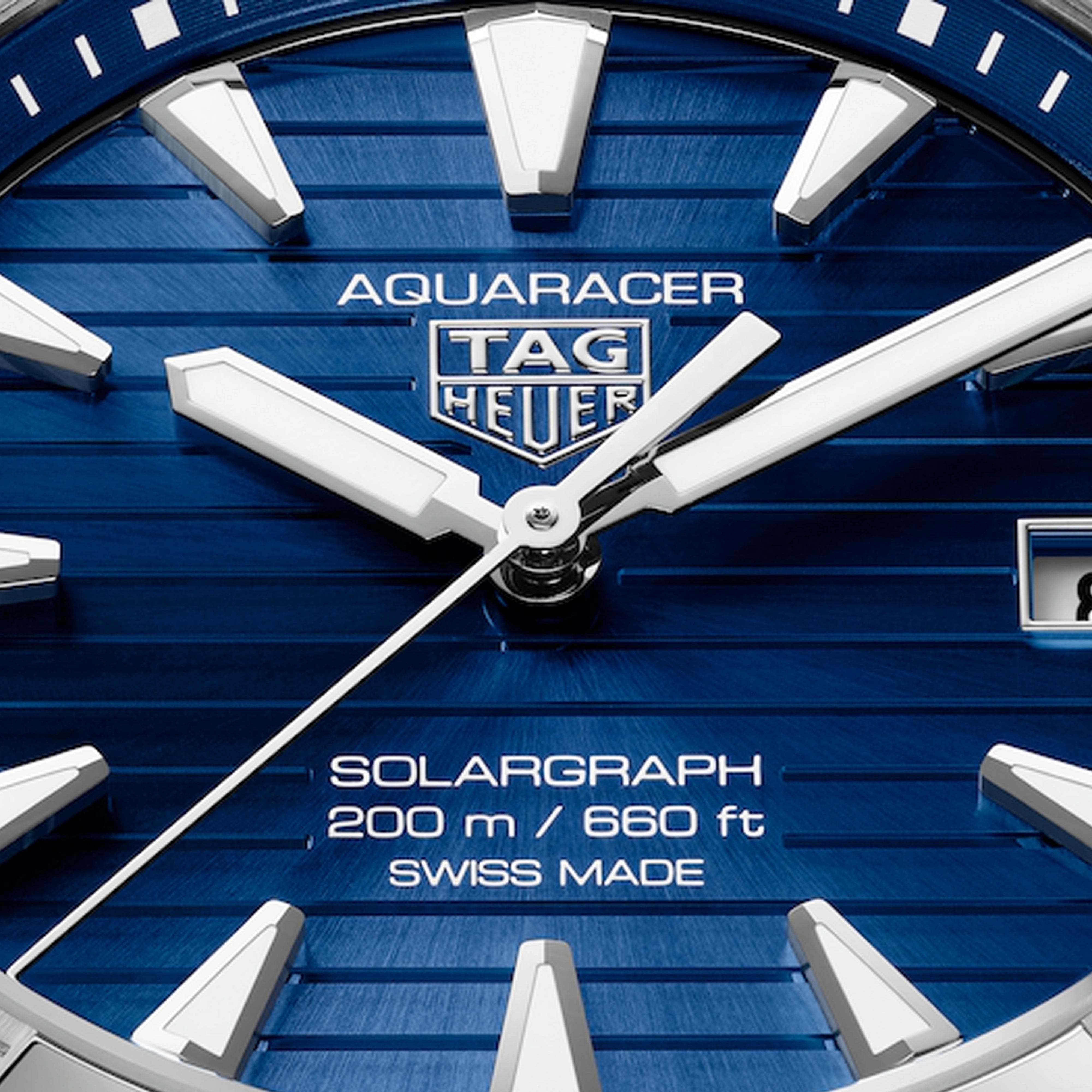 TAG Heuer Aquaracer Professional 200 Solargraph Dark Blue Dial - 40mm