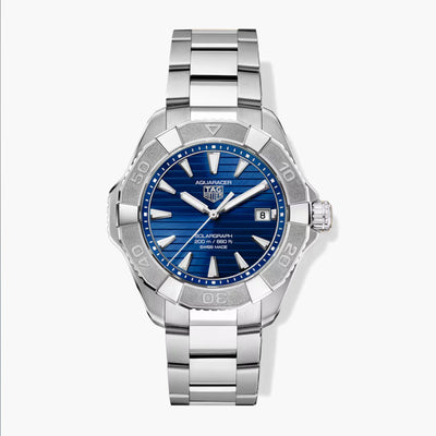 TAG Heuer Aquaracer Professional 200 Solargraph Dark Blue Dial - 40mm - TAG Heuer product