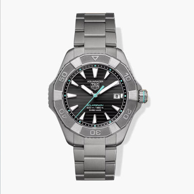 TAG Heuer Aquaracer Professional 200 Solargraph Black Dial - 40mm - TAG Heuer product