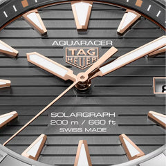 TAG Heuer Aquaracer Professional 200 Solargraph Grey Dial - 40mm