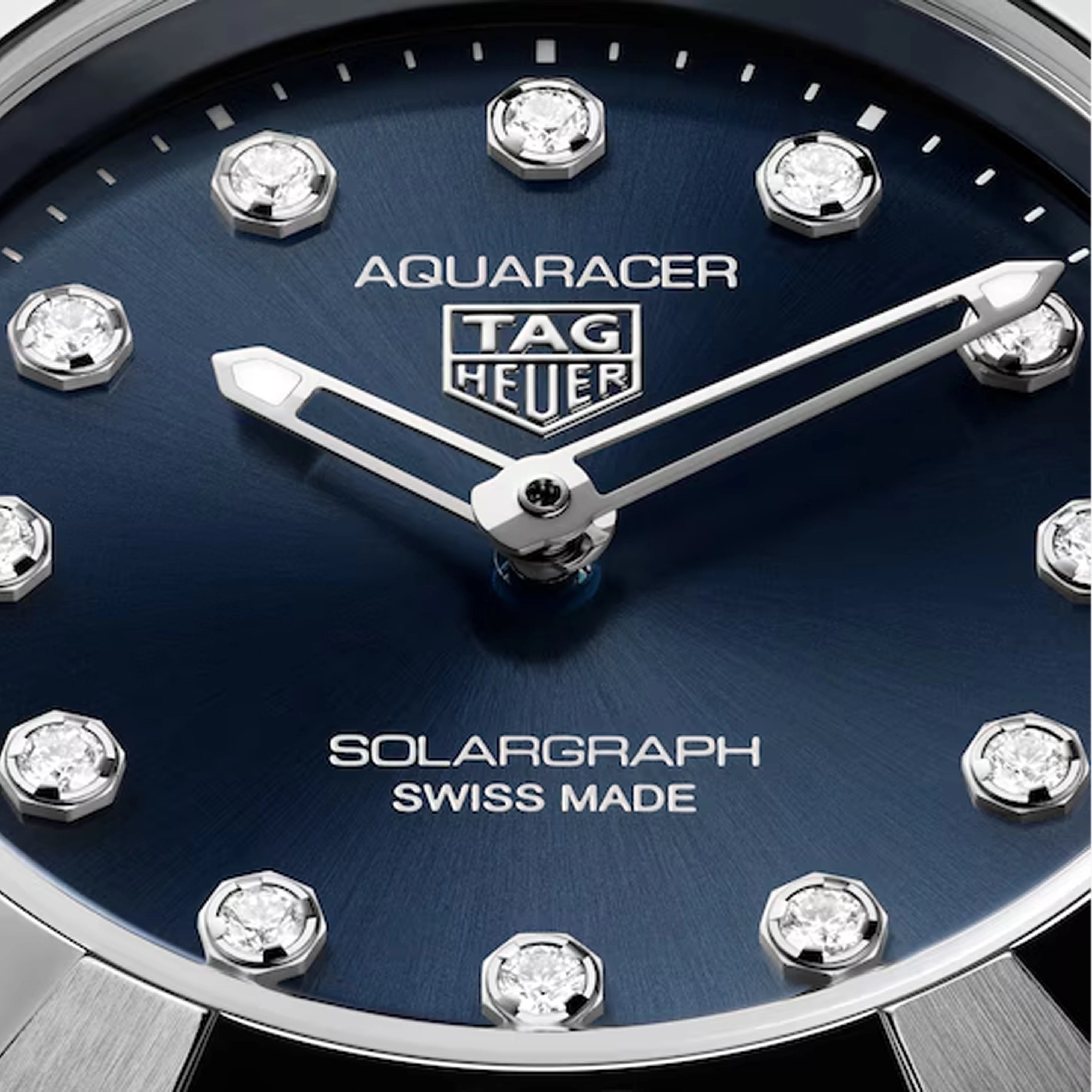 TAG Heuer Aquaracer Professional 100 Solargraph Blue Diamond Dial - 28mm