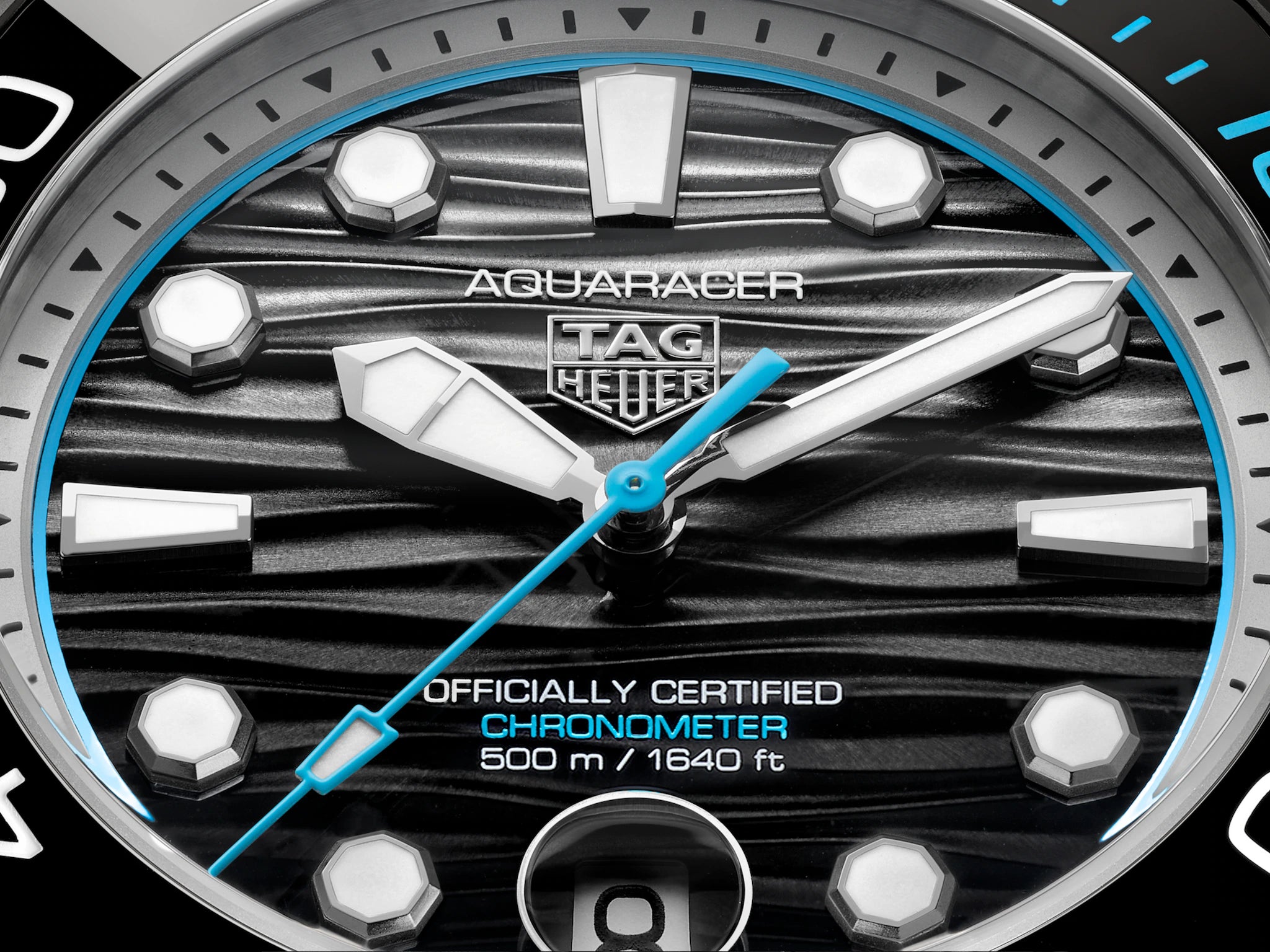 TAG Heuer Aquaracer Professional 500 Date in Blue