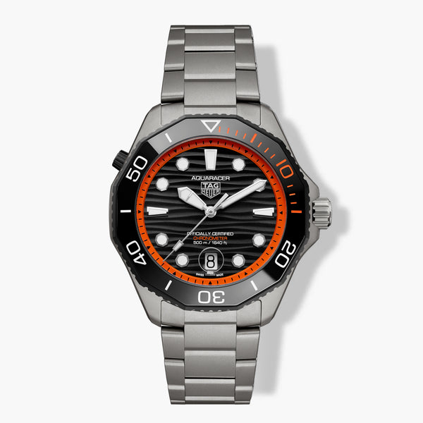 TAG Heuer Aquaracer Professional 500 Date in Orange