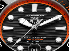 TAG Heuer Aquaracer Professional 500 Date in Orange