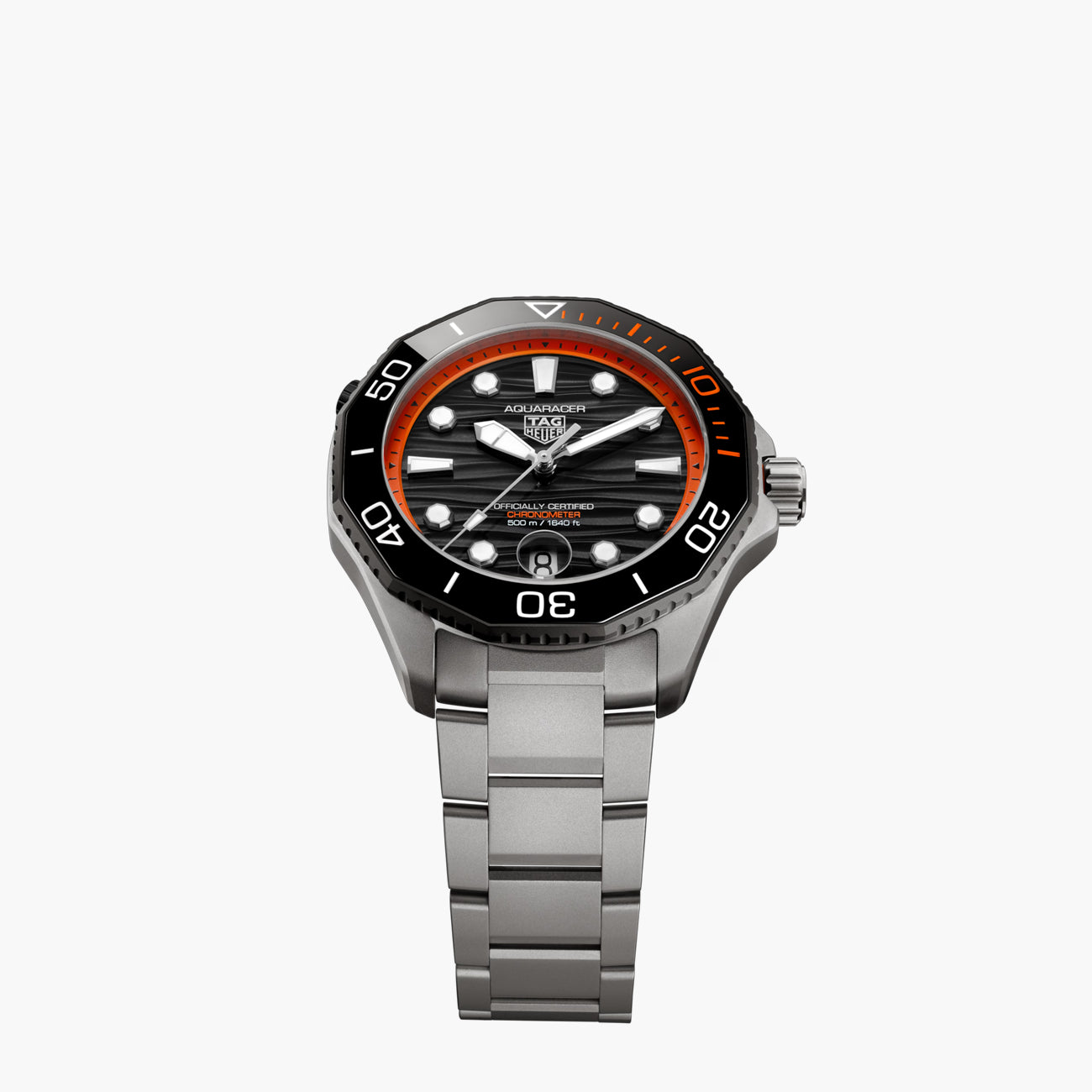 TAG Heuer Aquaracer Professional 500 Date in Orange