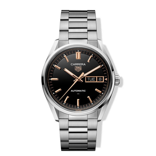 TAG Heuer Carrera Day-Date in Black - 41mm